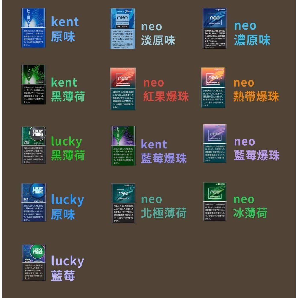 <p>NEO煙彈<br />
只適用GLO主機</p>